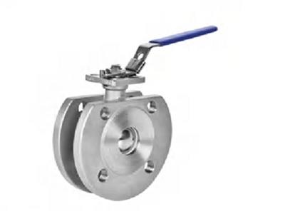 1-PC Wafer Flange Ball Valve,Fullbore,Pn16/Pn40