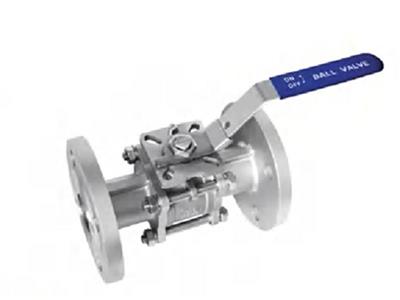3-PC Flange Ball Valve,Full Bore,Pn16/Pn40,With Mounting Pad
